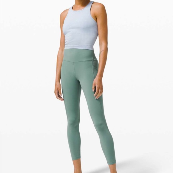 Lululemon Align High Rise Pant with Pockets 25" Tidewater Teal - Picture 3 of 7